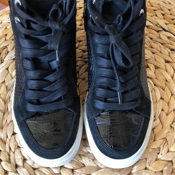 Zadig & Voltaire high-top leather sneakers - Picture 2 of 9